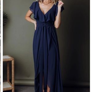 Baltic Born Kataya Ruffle Maxi Dress